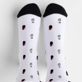Chaussette Chaussettes de chat ange vs diable (Haut)