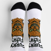 Chaussette Chaussettes de chat Sassy "Furry and Filthy" (Haut)