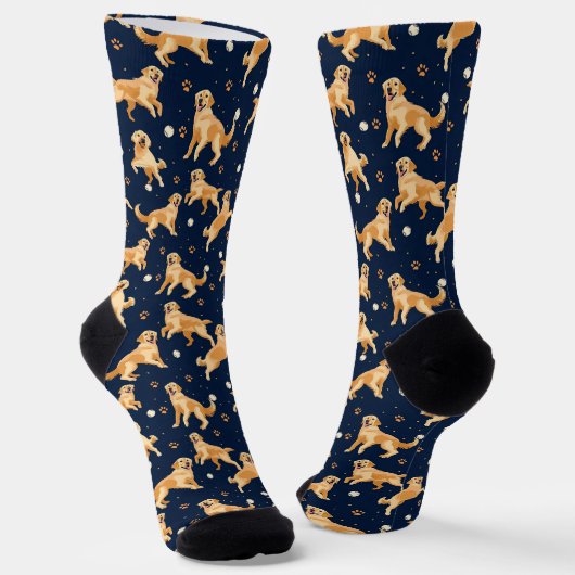 Chaussette Chaussettes de chien pour ramasseur mignon (Angulaire)