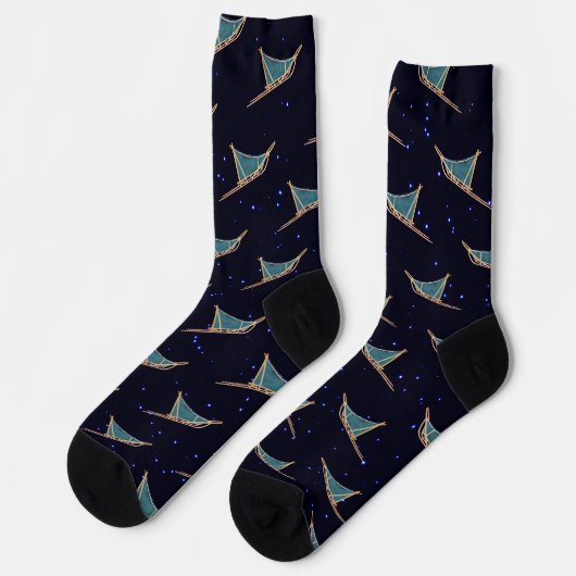 Chaussette Chaussettes De Chien Sur Stars (Gauche)