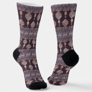 Chaussette Chaussettes de conception autochtone d'Afrique eth