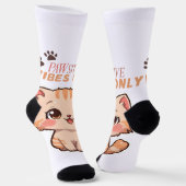 Chaussette Chaussettes de conception de chats Cute Kawaii (Angulaire)