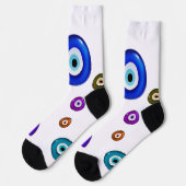 Chaussette Chaussettes de conception des yeux malveillants (Gauche)
