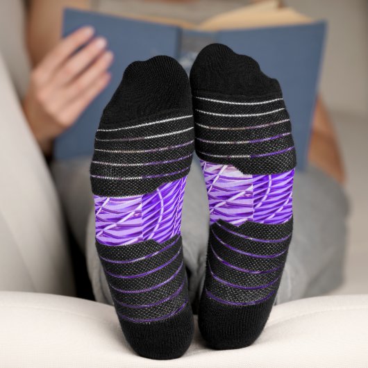 Chaussette Chaussettes de conception Web Spider (Fond)