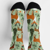 Chaussette chaussettes de créatures de noël (Haut)