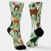 Chaussette chaussettes de créatures de noël (Angulaire)