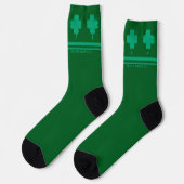 Chaussette Chaussettes de crew de golf pour la St. Patrick (Gauche)