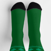 Chaussette Chaussettes de crew de golf pour la St. Patrick (Haut)