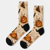 Chaussette Chaussettes de crew Halloween mignonnes (Gauche)