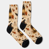 Chaussette Chaussettes de crew Halloween mignonnes (Droite)