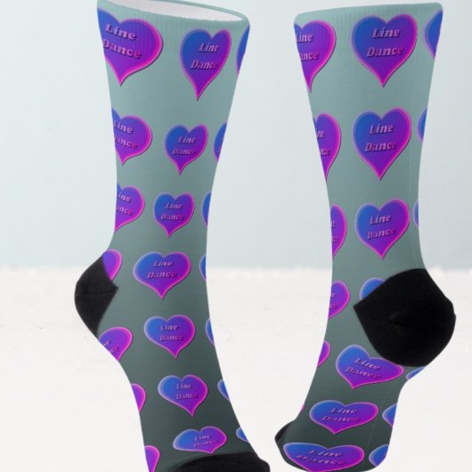 Chaussette Chaussettes de danse en ligne