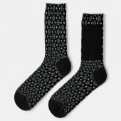Chaussette Chaussettes de délice Circulaire Noire (Gauche)