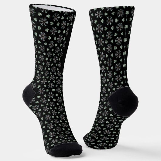 Chaussette Chaussettes de délice Circulaire Noire (Angulaire)