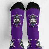 Chaussette Chaussettes de design de hockey n'importe quelle c (Haut)