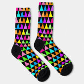 Chaussette Chaussettes de design triangle aux couleurs arc-en (Droite)