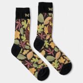 Chaussette Chaussettes de dessin de hibou (Droite)