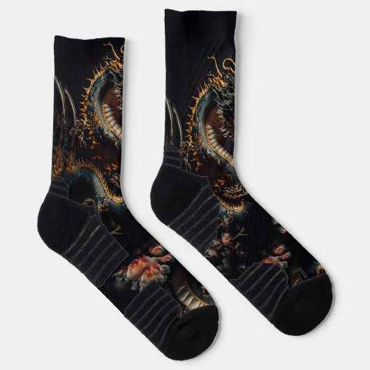 Chaussette Chaussettes de dragon (Droite)