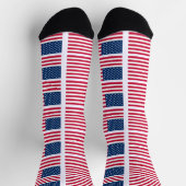 Chaussette Chaussettes de drapeau des États-Unis (Haut)