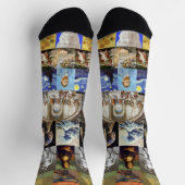 Chaussette Chaussettes de équipage améliorées Musée d'art (Haut)