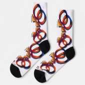 Chaussette Chaussettes de équipage BEAR RINGS (Gauche)