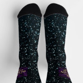 Chaussette Chaussettes de équipage de couture de Dame Patronn (Haut)