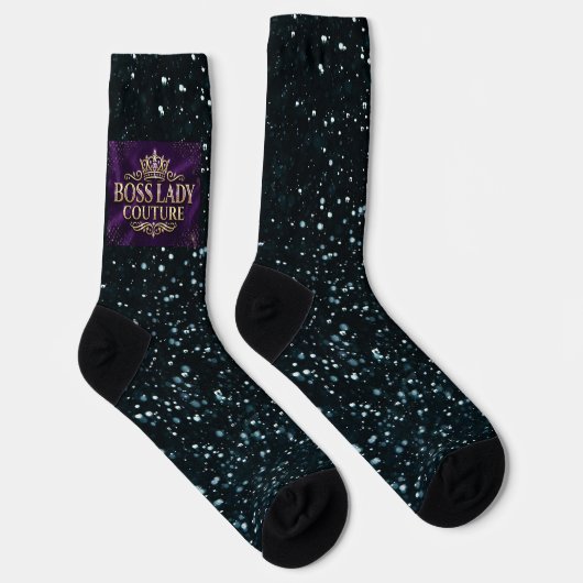 Chaussette Chaussettes de équipage de couture de Dame Patronn (Droite)