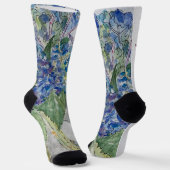 Chaussette Chaussettes de équipage d'Hydrangeas dans l'eau (Angulaire)