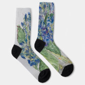 Chaussette Chaussettes de équipage d'Hydrangeas dans l'eau (Droite)