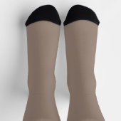 Chaussette Chaussettes de équipage noir taupe pour hommes, ca (Haut)