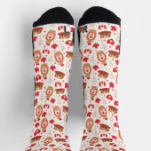Chaussette Chaussettes de fête du Canada (Haut)