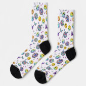 Chaussette Chaussettes de fête Emoji (Gauche)