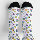 Chaussette Chaussettes de fête Emoji (Haut)