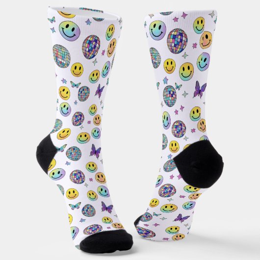 Chaussette Chaussettes de fête Emoji (Angulaire)