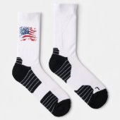 Chaussette Chaussettes de Fierté Américaine (Droite)