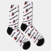 Chaussette Chaussettes de football d'équipe HAMbyWG (Droite)