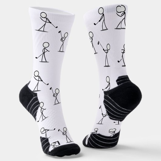 Chaussette Chaussettes de golf de l'équipage sportif de haute (Angulaire)