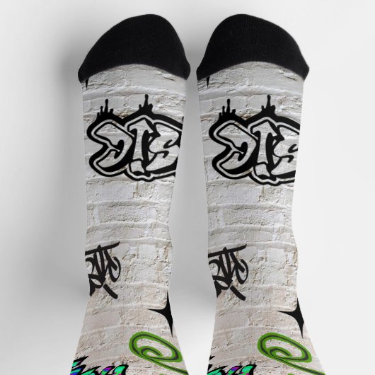 Chaussette Chaussettes de graffiti (Haut)