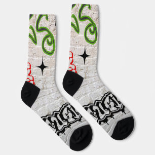 Chaussette Chaussettes de graffiti