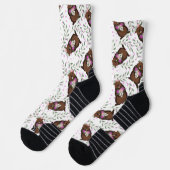 Chaussette Chaussettes de Jour pour filles (Gauche)