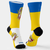 Chaussette Chaussettes de Kiev, Drapeau ukrainien, Ukraine pa (Angulaire)