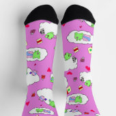 Chaussette Chaussettes de l'équipage de la Saint-Valentin de (Haut)