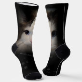 Chaussette Chaussettes de l'équipage du meilleur chat du mond (Angulaire)