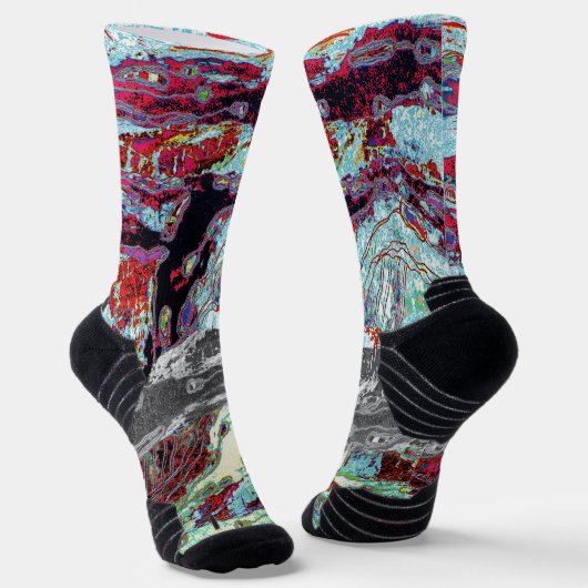 Chaussette Chaussettes de l'équipage – Strata Pulse (Angulaire)