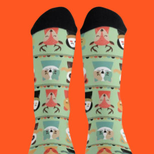 Chaussette Chaussettes de l'équipage Woodland Whimsy Buddies