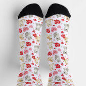 Chaussette Chaussettes de l'équipe de la Saint-Valentin Kitte (Haut)