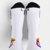 Chaussette Chaussettes de logo de Jackie (Haut)