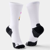 Chaussette Chaussettes de logo de Jackie (Angulaire)
