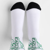 Chaussette Chaussettes de lutte de l'Alamance orientale (Haut)