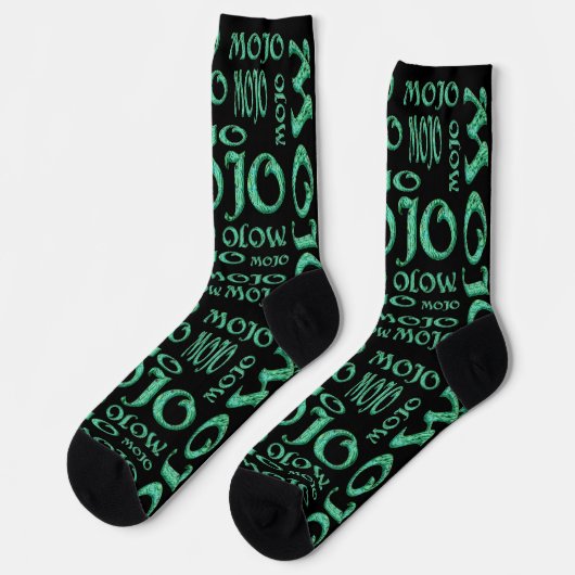 Chaussette Chaussettes de luxe noir mojo (Gauche)