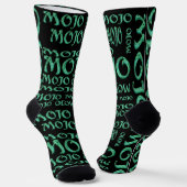 Chaussette Chaussettes de luxe noir mojo (Angulaire)